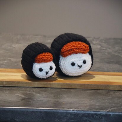 Crochet Musubi Amigurumi Food