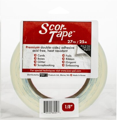 Scor-Pal Scor-Tape - .125"X27yd