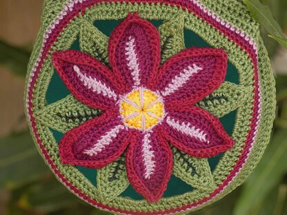 Round Flower Bag