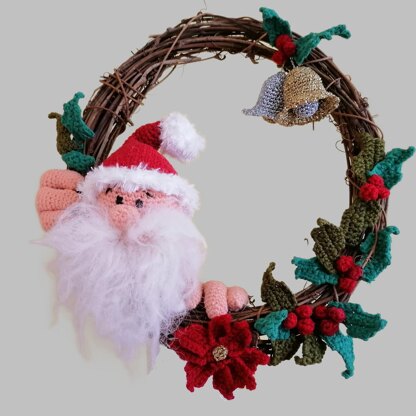 Santa wreath