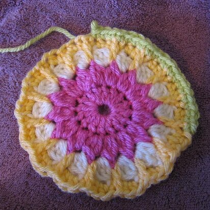 Framed Flower (IVES) Tutorial--Crochet