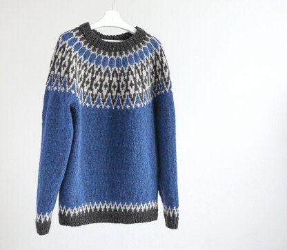 ODIN Sweater Knitting pattern by Olga Begak | LoveCrafts