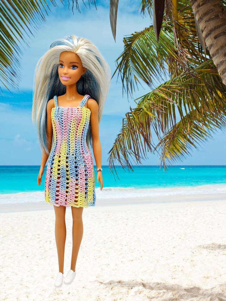 barbie beach dress Barbie Black Beach Doll main image 0