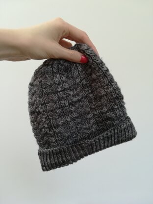 Cable hat for Dad