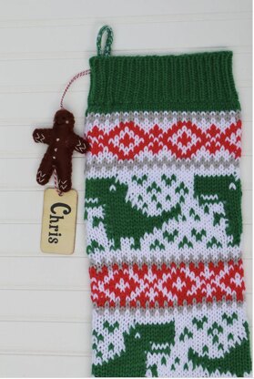 Dinosaur Christmas Stocking