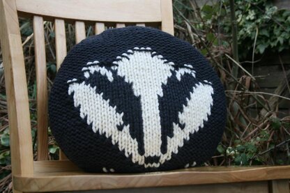 A Badger Pillow