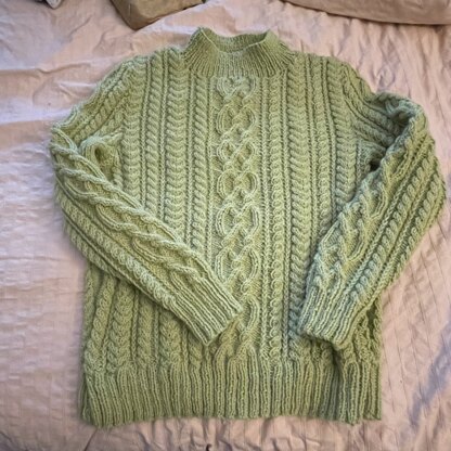 Cabled Sweater