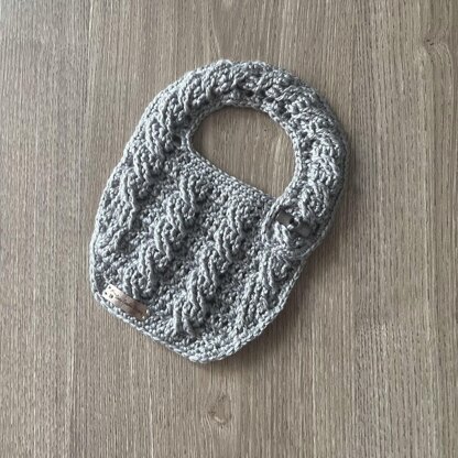 Ethan Cabled Bib