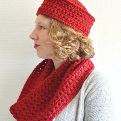 Paris Pillbox Hat & Cowl Set