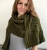 Crochet Shawl / Wrap Pattern: Janet's Groovy Green Shawl