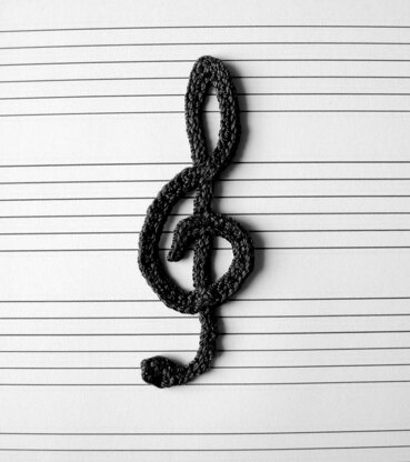 Musical Notes Crochet Pattern