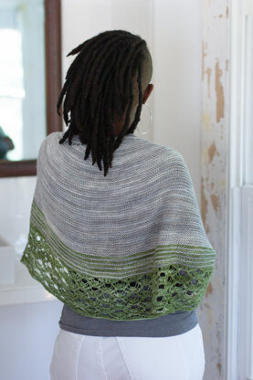 Romneya Shawl in Manos del Uruguay Fino- 2020GA-4 - Downloadable PDF