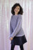 Women's New Moon Pullover in Universal Yarn Rozetti Yarns Alaska and Cotton Gold - Downloadable PDF