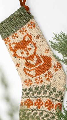 Woodland Fox Stocking