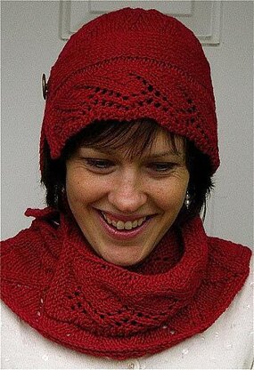 Northwest Flapper Hat and Cowl