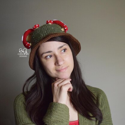 Mushroom and Bee Bucket Hat