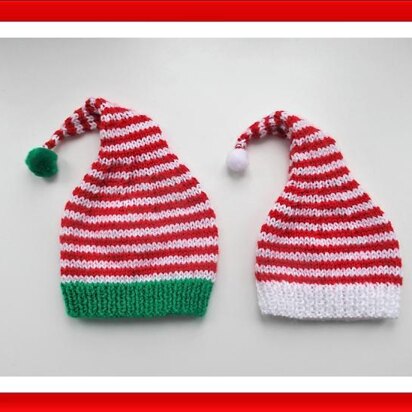 Little Elf Baby Hat - knitting pattern