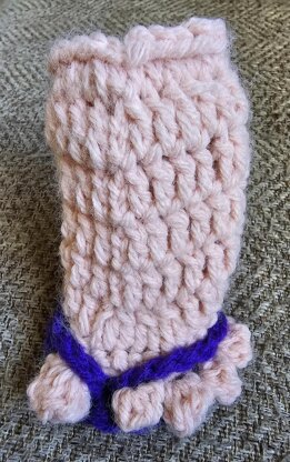 Flip Flop Chair Socks Crochet Pattern