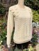 Aran Sweater with Leaf Embellishments