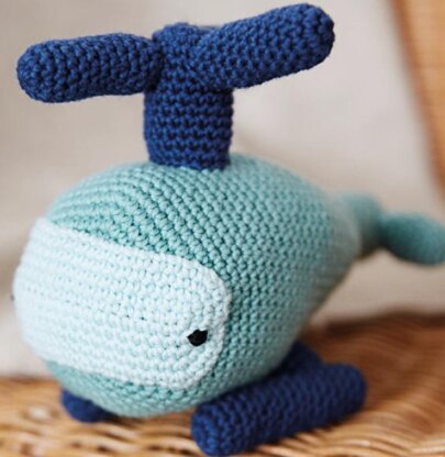 Helicopter Pdf Crochet Pattern Toy Homemade Gift Baby Shower