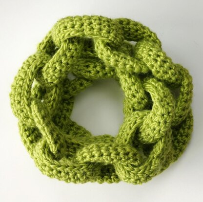 crochet chain scarf pattern