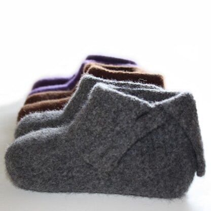 Simply Felted Ladies Slippers