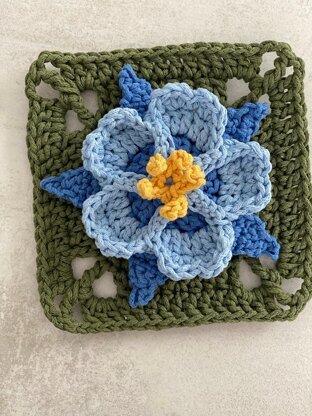 Columbine Granny Square