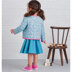 Simplicity Toddlers' Knit Top, Jacket, Vest, Skirt and Pants S9485 - Sewing Pattern