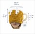 October fest beer mug hat