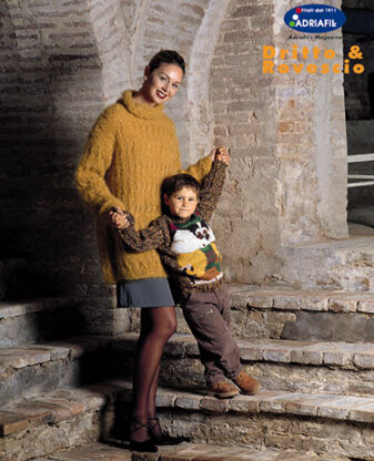 High Neck Pullover in Adriafil Kid Mohair - Downloadable PDF