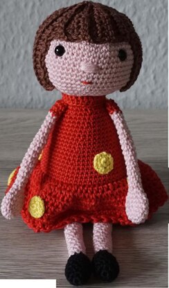 Amigurumi Häkelanleitung Puppe Isabelle