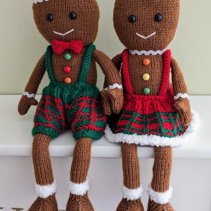 Gingerbread shelf sitters