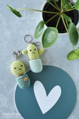 Cacti Keychains