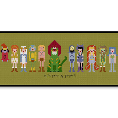 He-Man - PDF Cross Stitch Pattern