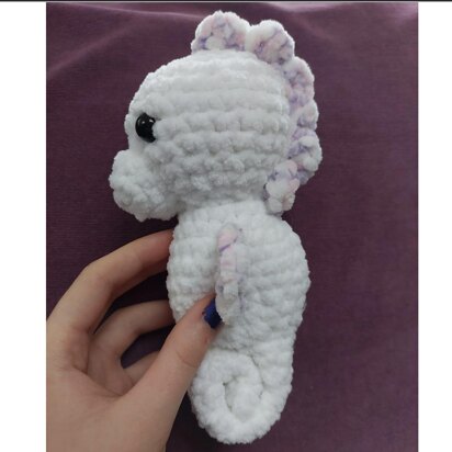 Fluffy seahorse