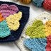 Four Hearts Granny Square