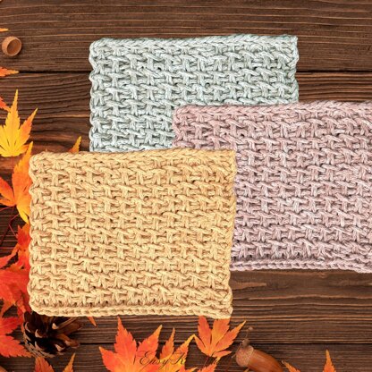 Easy Knit Mug Rug, Coaster