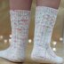 Vintage Fairy Lights Socks