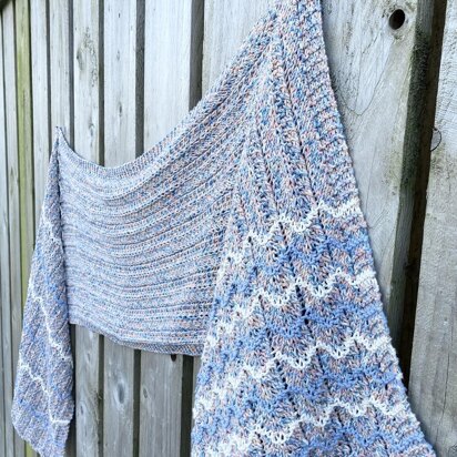 Ripples Shawl