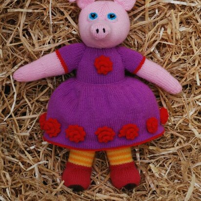 Penny the Pig - knitting pattern