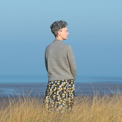 Jetty Cardigan in The Fibre Co. Cumbria Fingering - Downloadable PDF