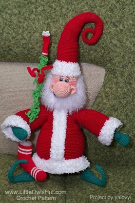 036 Santa Claus, Father Frost, Father Christmas toy Ravelry