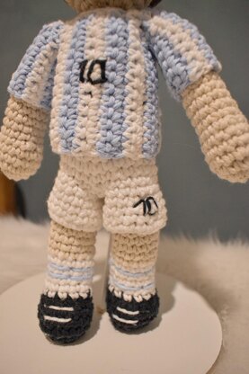 Patron Messi Amigurumi