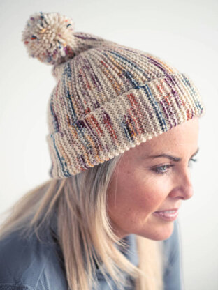 Cilantro Hat in Berroco Ultra Wool Handpaint - Downloadable PDF