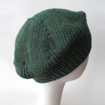 Twirling Twill Beret