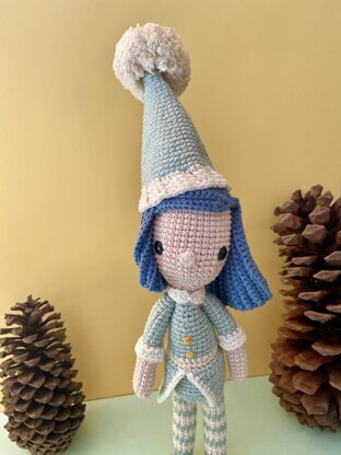 Diega the elf - Crochet pattern/amigurumi