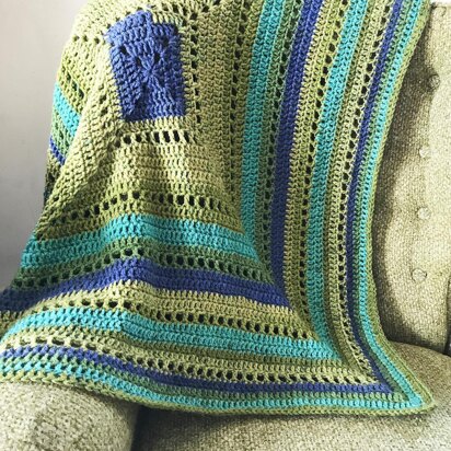 Granny Filet Square Afghan