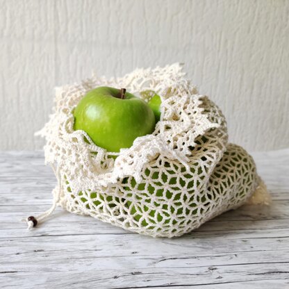 Net of Flowers Produce Bag