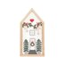 Rico Small Christmas House Embroidery Kit - 9 x 18cm