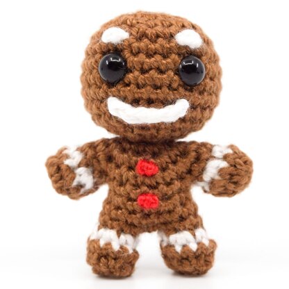 Mini Noso Gingerbread Man Crochet Pattern